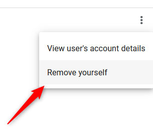 Remove the user from GA4