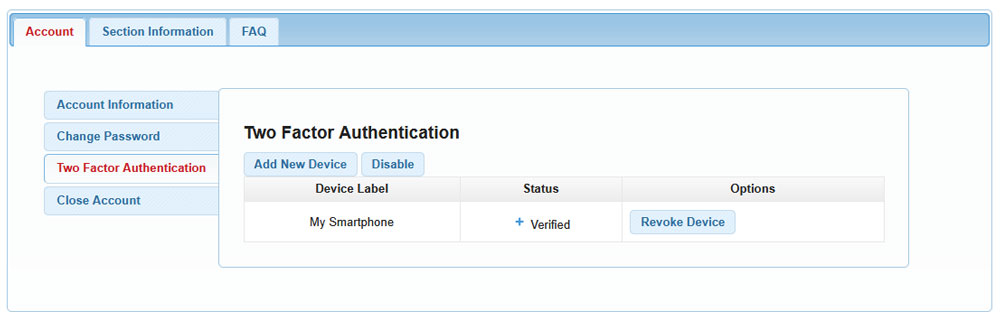 Service enabled message