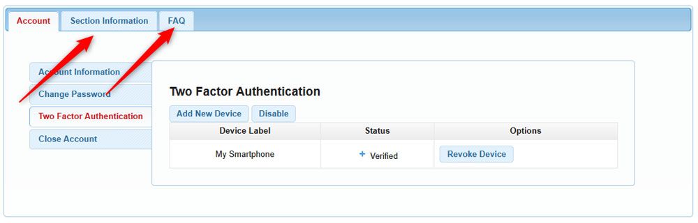 Check the Iformation and FAQ sections for further details