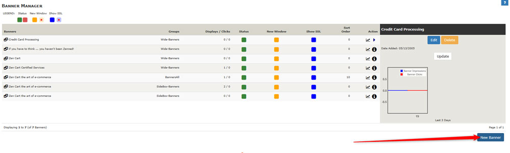 Add New Banner in Zen Cart