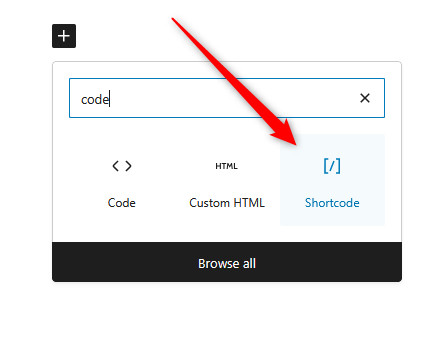 Insert a shortcode block in the page you wish to add a ChatGPT functionality