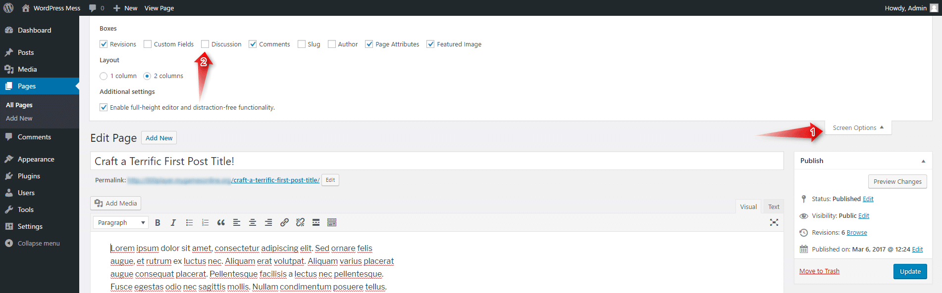 WordPress turn off all comments