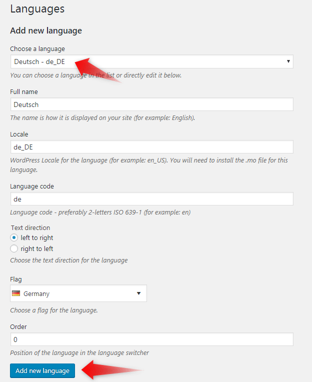 wordpress multilingual site 6
